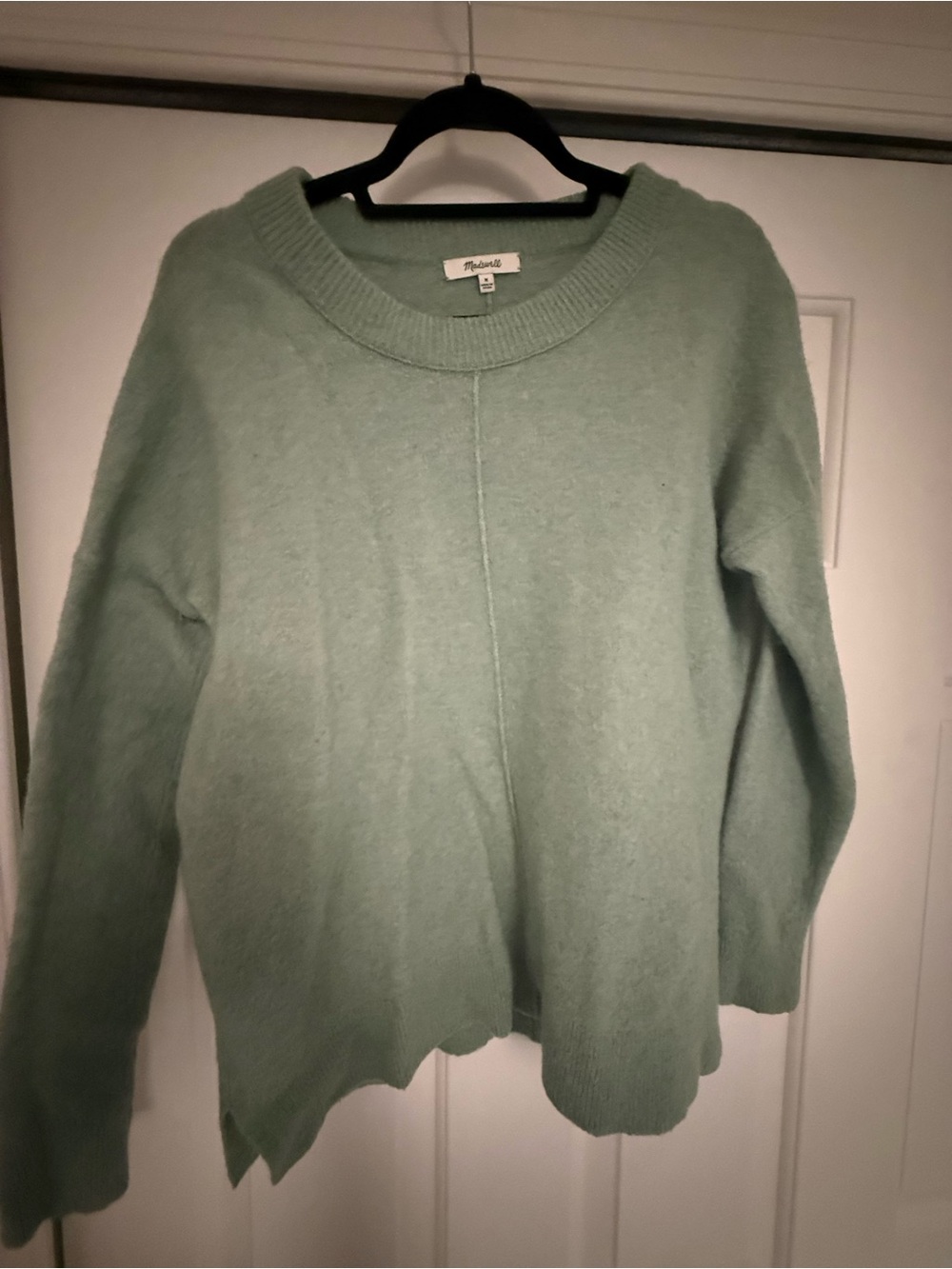 Madewell Medium; Women's Mint Crewneck Sweater